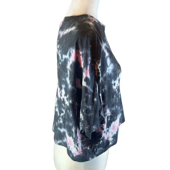 Noize Pink and Gray LIA Cropped Recycled Top Size Large 📦 - Picture 3 of 11